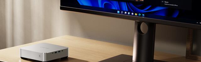 This is probably the best Apple Mac Mini Windows Mini PC alternative on the market right now - $378 Chuwi AuBox Mini drives four 4K monitors and has a Radeon 780M GPU