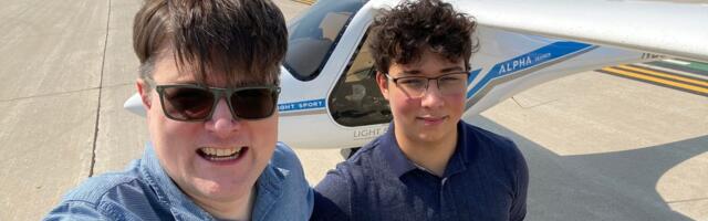 My 17-year-old will probably skip college and attend flight school instead. I think that's a smart plan.