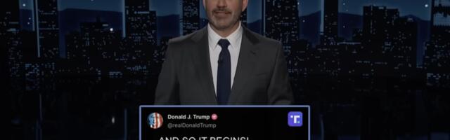 Jimmy Kimmel mocks Trumps angry reaction to election results
