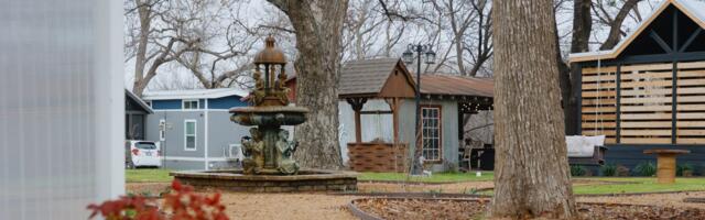 In North Texas, a tiny-home village is making downsizing feel luxurious