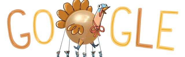 Google’s Thanksgiving 2024 Doodle is all about food, family, and floats