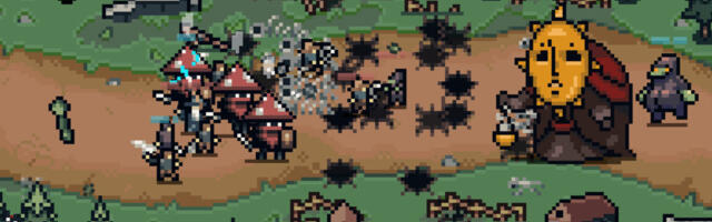 The King is Watching condenses kingdom-building strategy to a single screen