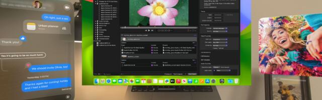 Apple Engineers Allegedly Able to Use Vision Pro With Two Mac Displays