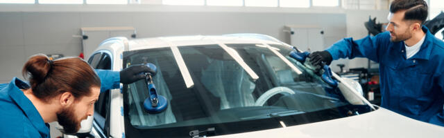 Why Do They Put Blue Tape On New Windshields?