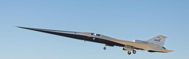 NASA's supersonic jet completes its first flight in California NASA's supersonic jet completes its first flight in California