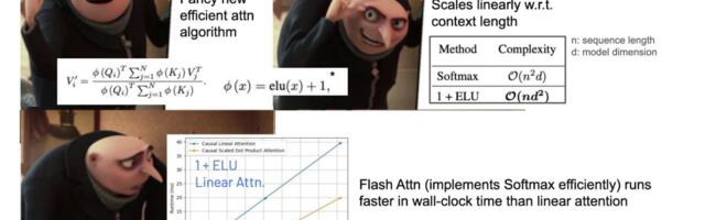 Эффективные Large Language Models: от линейного attention к гибридным архитектурам, наши результаты и выводы