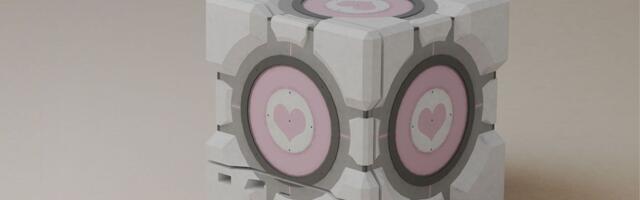 Steam Machine can transform into Portal Companion Cube with custom skin — dot matrix and E Ink faceplates will also be available