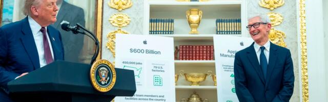 What is Apple’s $600bn US investment pledge?