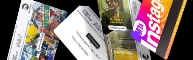 Bing Bong: MTA Partners With Instagram for Special Edition MetroCards