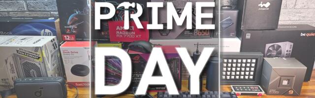 Best Amazon Prime Day tech deals live — PC hardware deals on SSDs, RAM, GPUs, CPUs, gaming laptops, and more