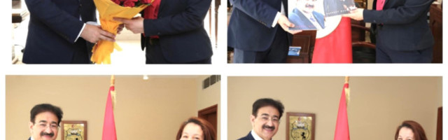 Hayet Talbi EP Bilel Patron to Indo Tunisia Cultural Forum