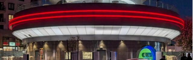 Tesla is making progress on its 1950s diner and drive-in