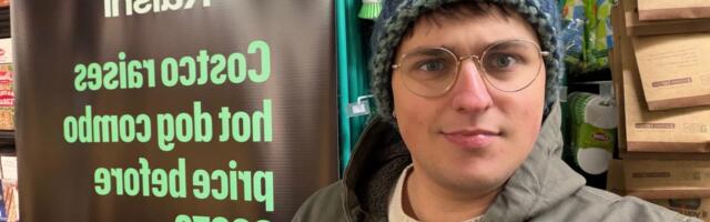 I waited nearly 2 hours in the freezing cold for Kalshi's free groceries. Almost nobody cared about prediction markets.