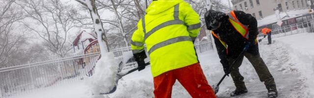 Would you shovel snow after a historic blizzard for $30 an hour? These 3 New Yorkers did