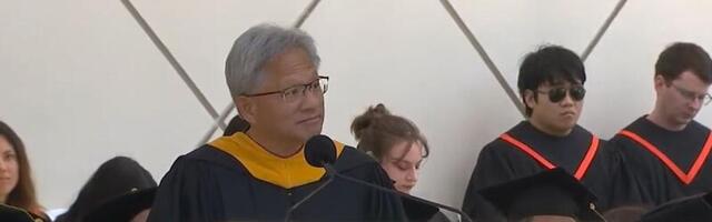 Jensen Huang tells Caltech grads to pursue 'zero-billion-dollar markets' — hopes to inspire the next big tech leaders