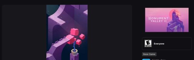 Monument Valley 1 and 2 are Free on Epic Games Store