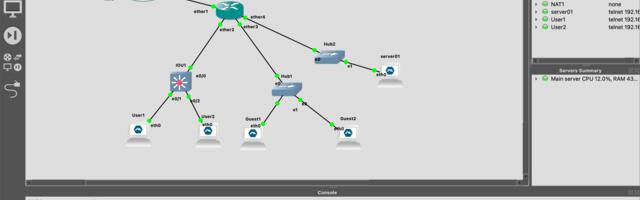 Сетевое моделирование на Mac — установка и настройка GNS3