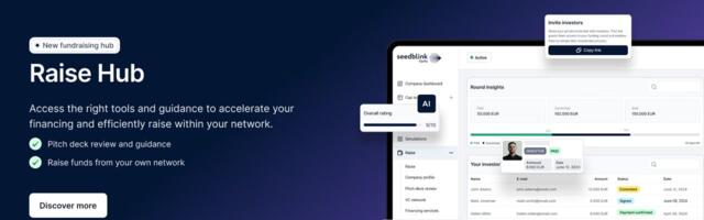 SeedBlink launches Raise Hub to simplify equity management