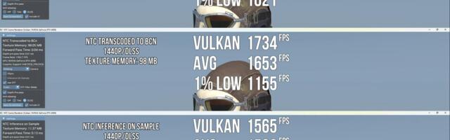 Nvidia's new tech reduces VRAM usage by up to 96% in beta demo — RTX Neural Texture Compression looks impressive