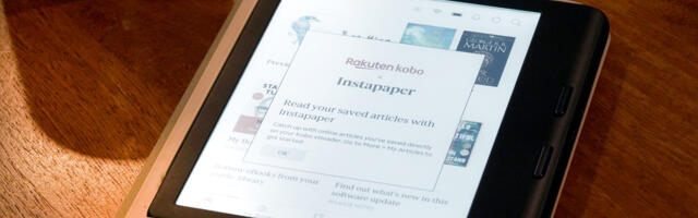Kobo finally brings Instapaper integration to its eReaders