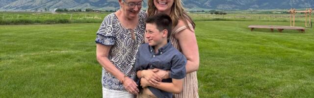 My 81-year-old mom lives with my tween and me. It's made my son more empathetic.