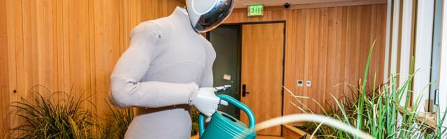 An OpenAI-backed humanoid robot startup says it's moving away from using humans to train its Optimus rival