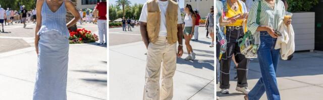 Here are the biggest status symbols and best looks we spotted at the BNP Paribas Open