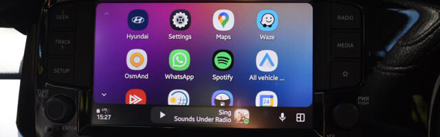 Android Auto is still working on climate control settings, and here’s an early look at the new UI