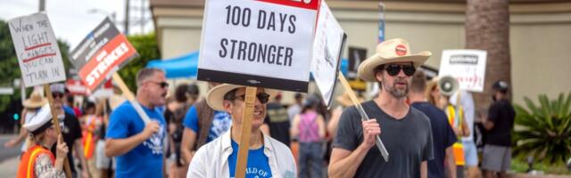 The writers strike has hit 100 days with no end in sight