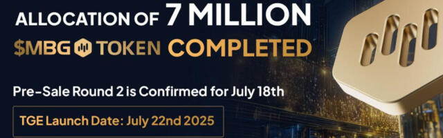 MultiBank Group Announces 7 Million $MBG Tokens Sold Out in Under One Hour During Initial Pre-Sale