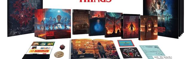 The complete Stranger Things DVD set includes 25 discs and costs around $200