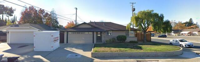 Three-bedroom home sells in San Jose for $1.6 million