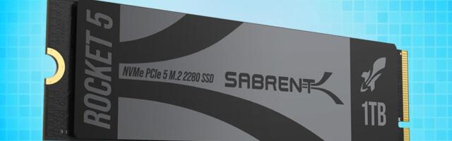 Snag a 1TB Sabrent Rocket 5, fastest SSD, for just $179 at Amazon
