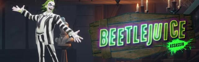 Beetlejuice joins the MultiVersus roster in two weeks