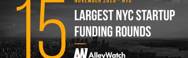 The 15 Largest NYC Tech Startup Funding Rounds of November 2020