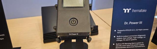 Thermaltake's power supply tester lets you know if your power supply is working properly — Dr. Power III updated with support for ATX 3.0 power supplies