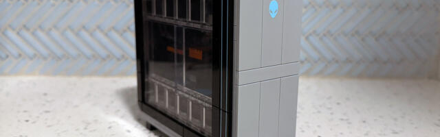 We 'built' the Alienware Area-51 out of Lego bricks — limited edition model only available through Alienware rewards