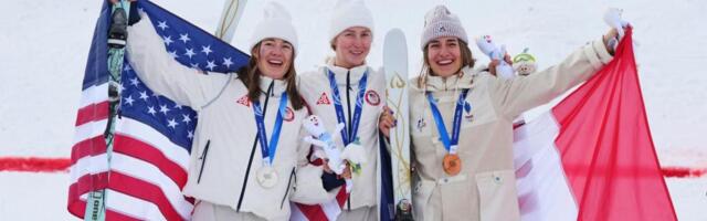 Lemley, Kauf take gold and silver for US in women’s moguls