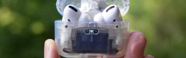 Unique Project Brings Transparent Design to AirPods Pro Charging Case