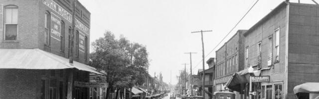 See what life was like in America's small towns a century ago