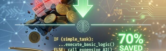 [Перевод] Как я сократил расходы на ИИ на 70% тремя строчками логики