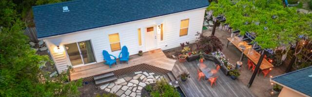These modern homes are built in a factory, installed in backyards, and cost as little as $95,000 — take a look inside