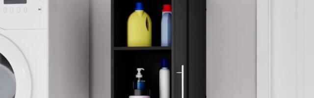 Home Depot's $83 Freestanding Garage Cabinet Is 'Perfect' For Small Spaces