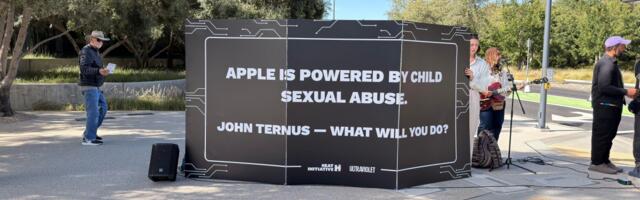 WWDC protesters want Apple to ban Elon Musk’s apps
