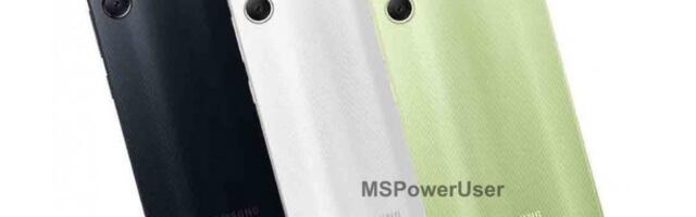 Samsung Galaxy A05 promo images leak showing all colors
