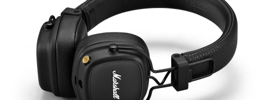 Marshall Major IV wireless headphones offer great sound, plus 80+ hours of battery life and wireless charging