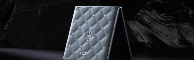 Motorola and Swarovski team up for a super fancy Razr
