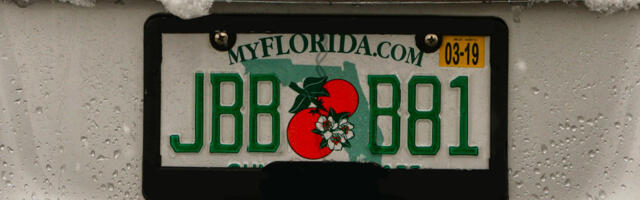 Florida Bill Amendment Would Allow License Plate Frames – But There's A Catch