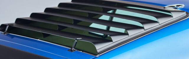 Why Did Old Muscle Cars Have Window Louvers? Here's What They Were For