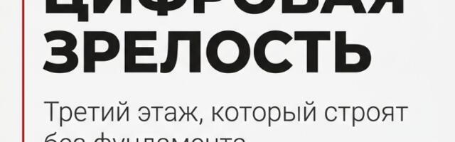 Цифровая зрелость: третий этаж, который строят без фундамента